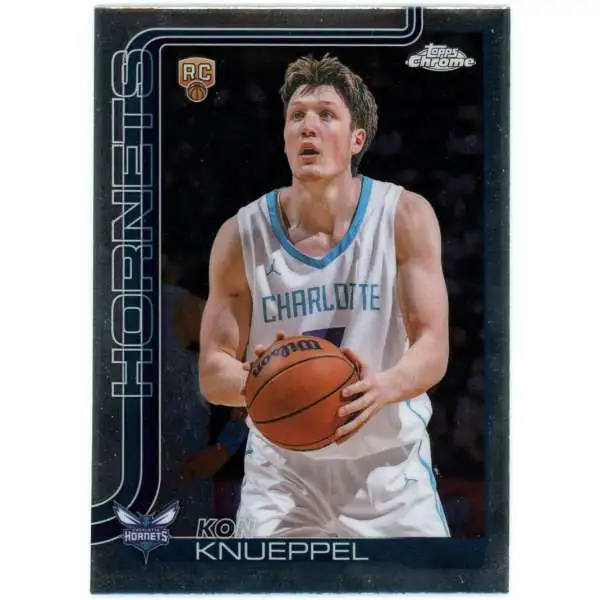 NBA 2025-26 Topps Chrome Basketball Kon Knueppel #254 [Rookie]