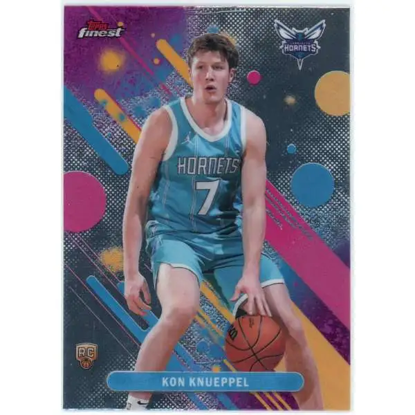 NBA 2025-26 Topps Finest Basketball Kon Knueppel #4 [Rookie]