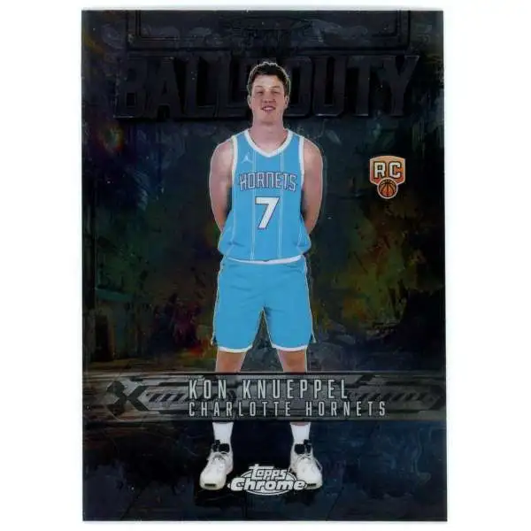 NBA 2025-26 Topps Chrome Basketball Ball Of Duty Kon Knueppel BD-23 [Rookie]