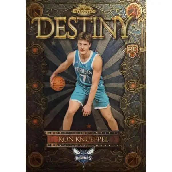 NBA 2025-26 Topps Chrome Basketball Destiny Kon Knueppel D-4 [Rookie]