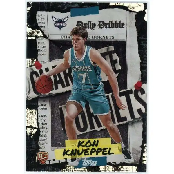 NBA 2025-26 Topps Basketball The Daily Dribble Kon Knueppel DD-34 [Rookie]