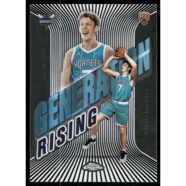 NBA 2025-26 Topps Chrome Basketball Generation Rising Kon Knueppel GR-4 [Rookie]