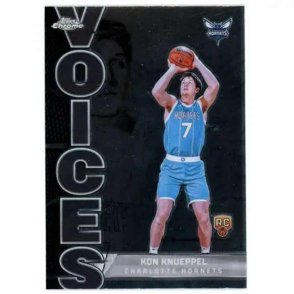 NBA 2025-26 Topps Chrome Basketball Voices Kon Knueppel VS-9 [Rookie]