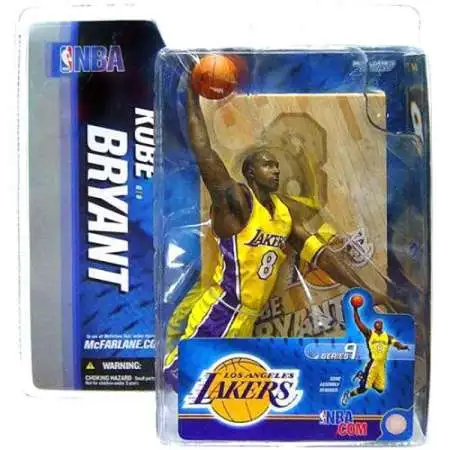 McFarlane Toys NBA Los Angeles Lakers Sports Basketball Series 9 Kobe Bryant Action Figure [Purple Jersey Variant]