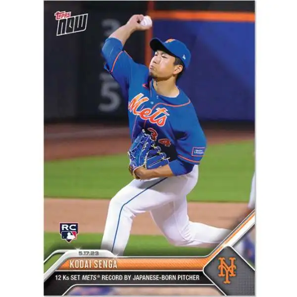 KODAI SENGA RC #217 New York Mets Rookie 2023 Topps Chrome 2