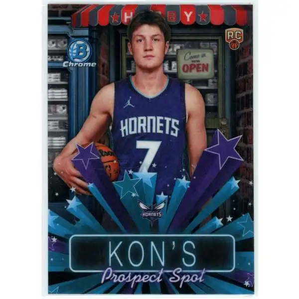 NBA 2025-26 Bowman Basketball Hobby Stars Kon Knueppel HS-7 [Rookie]