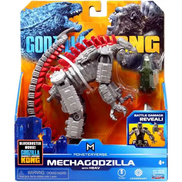 Godzilla Vs Kong Monsterverse Mechagodzilla Action Figure [with HEAV]