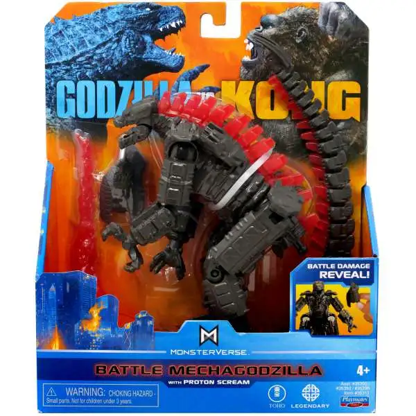 Godzilla Vs Kong Monsterverse Battle Mechagodzilla Action Figure [with Proton Scream]