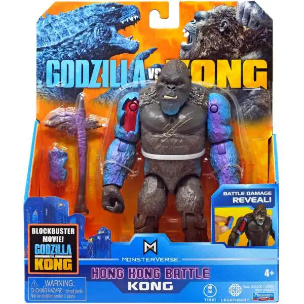 Godzilla Vs Kong Monsterverse Kong Action Figure [Hong Kong Battle]