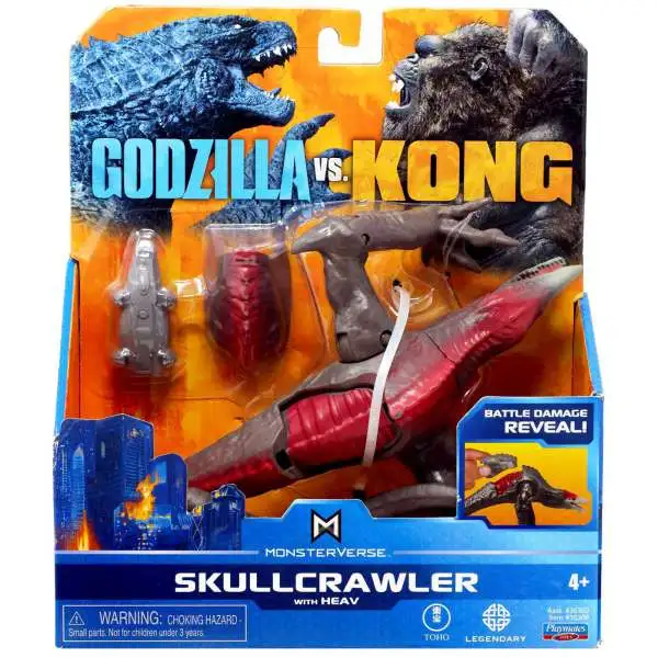Godzilla Vs Kong Monsterverse Skullcrawler Action Figure [with Heav]