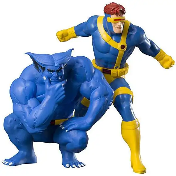 Marvel X-Men '92 ArtFX+ Cyclops & Beast Statue 2-Pack