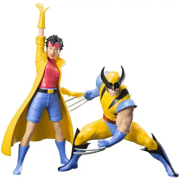 Marvel X-Men '92 ArtFX+ Wolverine & Jubilee Statue 2-Pack