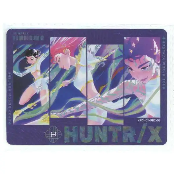 KPop Demon Hunters Promo Single Card Huntrx KPDH01-PR2-03 - ToyWiz