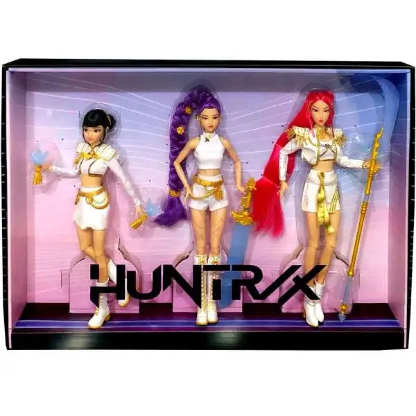 KPop Demon Hunters HUNTRX Rumi, Mira Zoey Exclusive 11.5 Doll 3