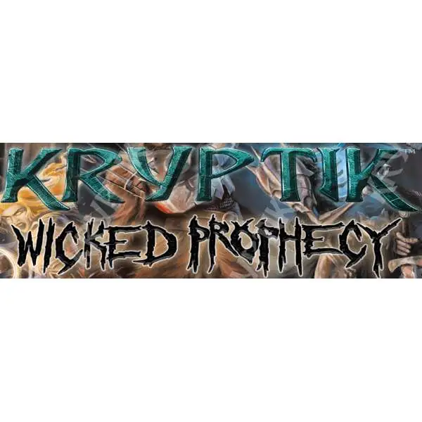 Kryptik Trading Card Game Wicked Prophecy (Wave 1) Booster Pack