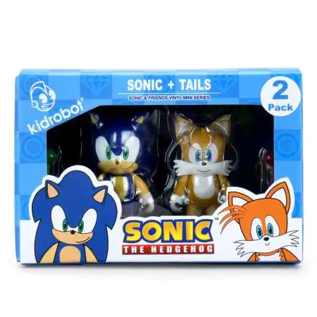 Sonic The Hedgehog Sonic & Tails 3-Inch Vinyl Figure 2-Pack