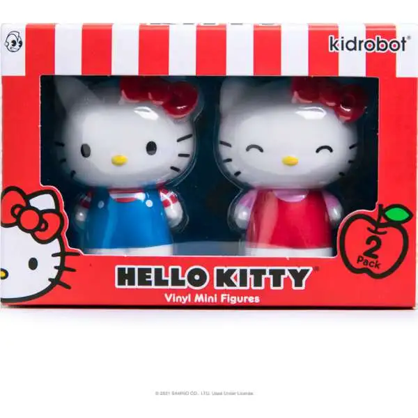 Sanrio Hello Kitty Classic 3-Inch Vinyl Figure 2-Pack