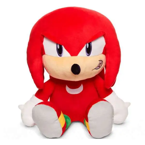 Sonic The Hedgehog Phunny Knuckles 16-Inch Plush [HugMe, Vibrates with Shake Action!]