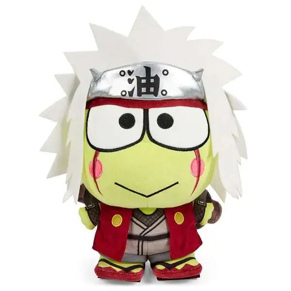 Sanrio Naruto x Hello Kitty & Friends Keroppi as Jiraiya 13-Inch Plush