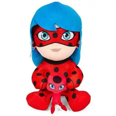 Miraculous Phunny Ladybug 16-Inch Plush [HugMe, Vibrates with Shake Action!]