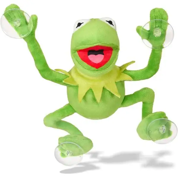 The Muppets Kermit the Frog 6-Inch Plush Window Clinger