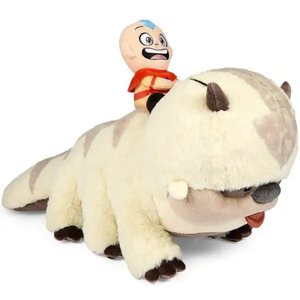 Nickelodeon Avatar the Last Airbender Appa with Aang 12-Inch Plush