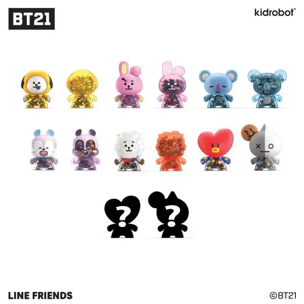 BT21 UNIVERSTAR Friends Mini Figure 3 Mystery Box 20 Packs