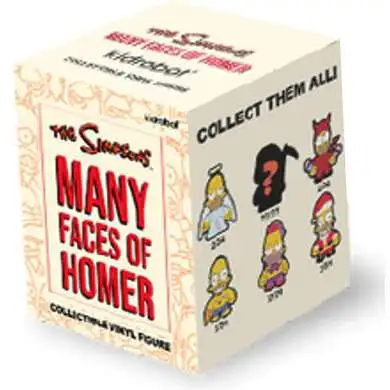 The Simpsons Many Faces of Homer 3-Inch Mystery Pack [1 RANDOM Figure] (Pre-Order ships January)