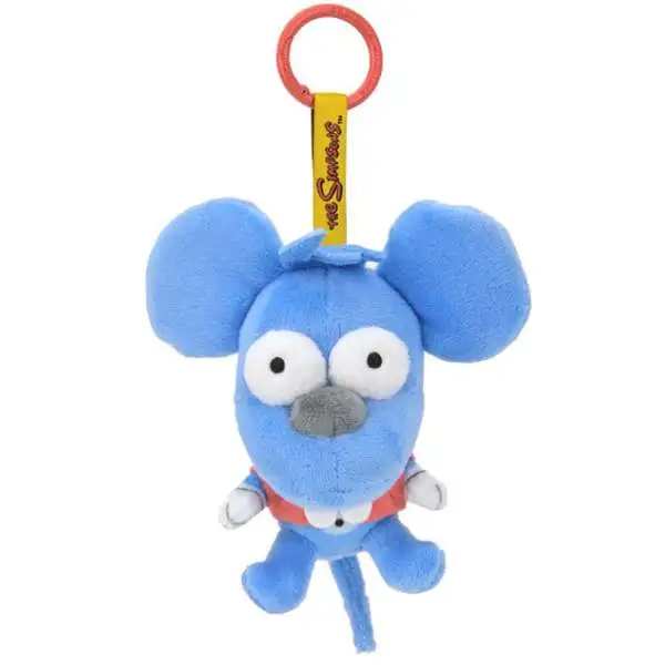 The Simpsons Itchy 4-Inch Plush Charm (Pre-Order ships October)