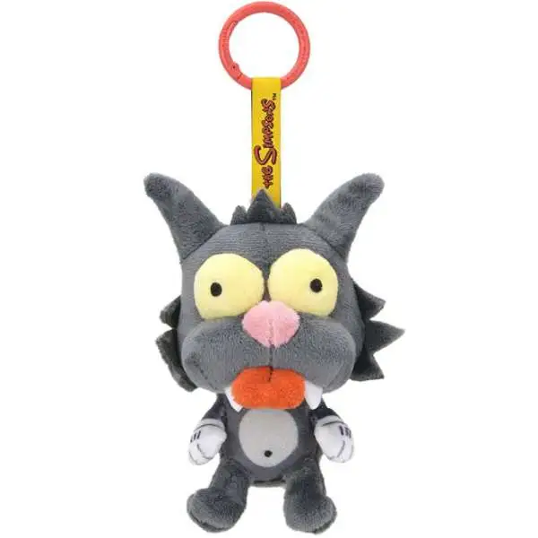 The Simpsons Scratchy 4-Inch Plush Charm (Pre-Order ships October)
