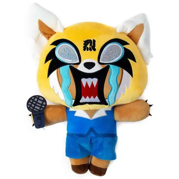 Sanrio Phunny Aggretsuko Rage 16-Inch Plush [HugMe, Vibrates with Shake Action!]