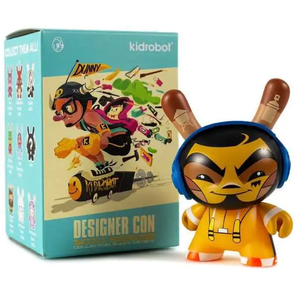 Dunny Collectible Art Mini Series Designer Con 3-Inch Mystery Pack [1 RANDOM Figure]