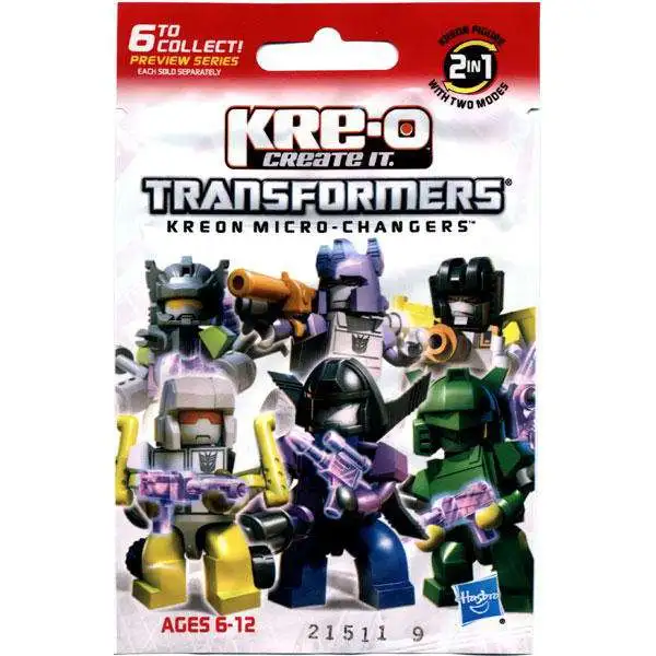 Transformers Kreon Micro-Changers Kre-O Minifigure Mystery Pack