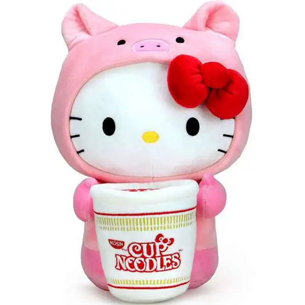 Sanrio Hello Kitty Cup Noodles Pork Cup Medium Plush