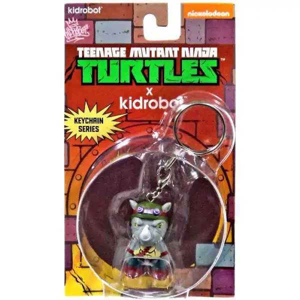 Teenage Mutant Ninja Turtles Nickelodeon Rocksteady 1.5-Inch Keychain