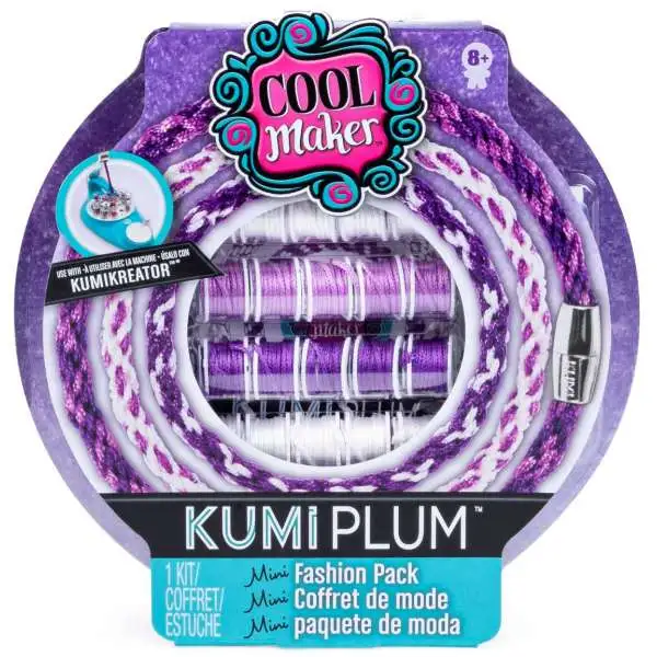Cool Maker Kumi Kreator Mini Fashion Pack Kumi Plum Refill Set