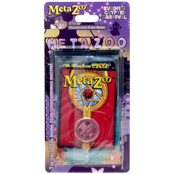 MetaZoo x Hello Kitty Trading Card Game Kuromi's Cryptid Carnival Booster Pack [12 Cards]