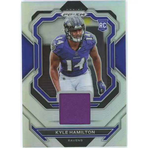 2022 Kyle Hamilton Red White And Blue Rookie Panini Baltimore Ravens #