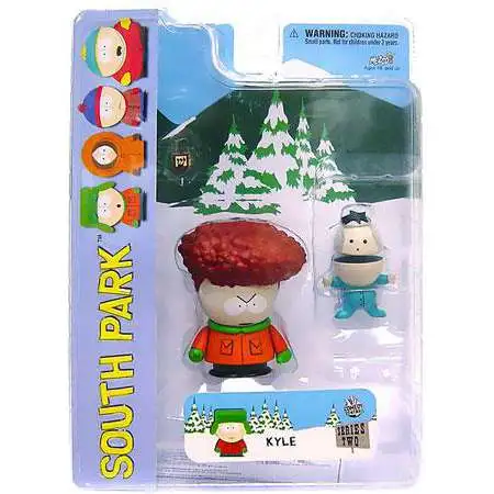 South Park Series 2 Kyle Action Figure [Afro Variant]