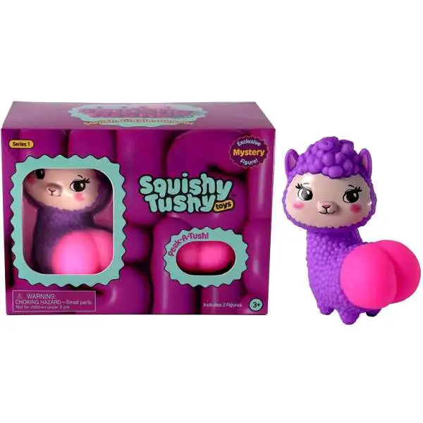 Squishy Tushy Peek-A-Tush 3-Inch Mystery DOUBLE Pack [2 RANDOM Figures] (Pre-Order ships May)