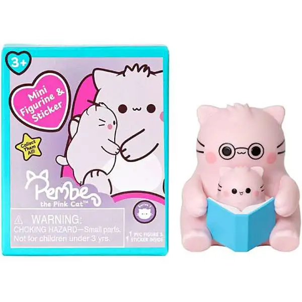 Pembe the Pink Cat Mini Figure 3-Inch Mystery Pack [1 RANDOM Character] (Pre-Order ships June)