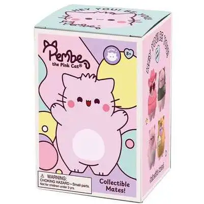 Pembe the Pink Cat Foam Mate 3.5-Inch Mystery Pack [1 RANDOM Figure] (Pre-Order ships June)
