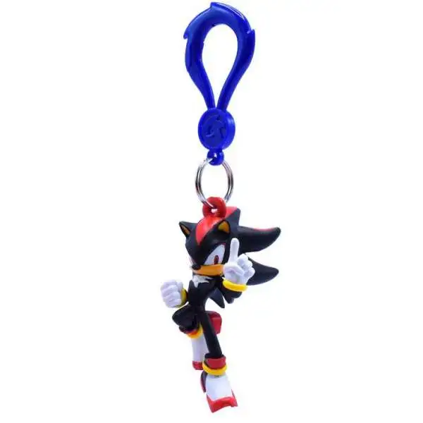 Sonic The Hedgehog Backpack Hangers Shadow 3.0-Inch 1:16 Keychain [Chase Loose]