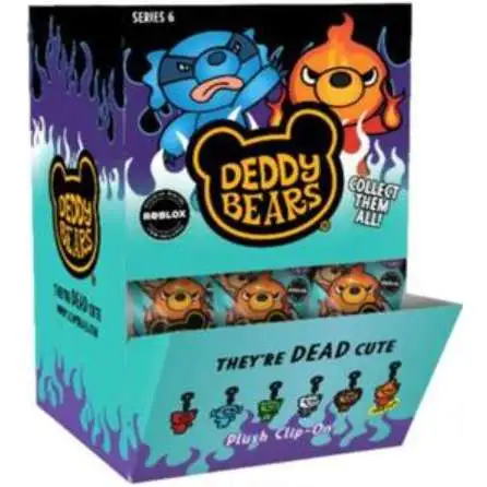 Deddy Bears Clip-On Plush Series 6 4.5-Inch Mystery Box [18 Packs] (Pre-Order ships June)