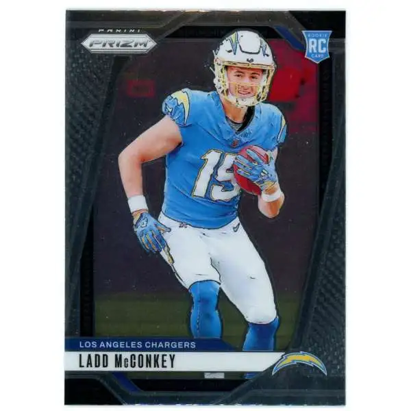 NFL 2024 Panini Prizm Football Ladd McConkey #365 [Rookie]