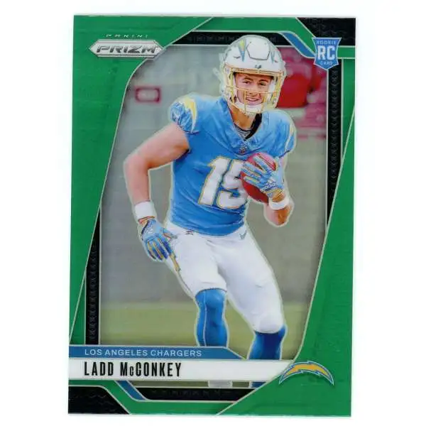 NFL 2024 Panini Prizm Football Green Ladd McConkey #365 [Rookie]