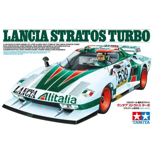 Tamiya USA Sports Car Series Lancia Stratos Turbo Kit Model Kit (Pre-Order ships February)