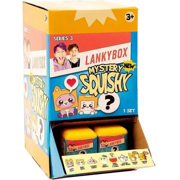 LankyBox Series 3 Squishy Mystery Box [24 Packs]
