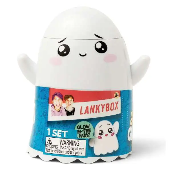 LankyBox Ghosty Glow Mystery Pack [1 Figure, 2 Micro Figures & 3 Stickers]