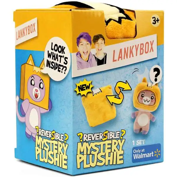 LankyBox Reversible Plushie Exclusive 6-Inch Mystery Pack [1 RANDOM Figure!]